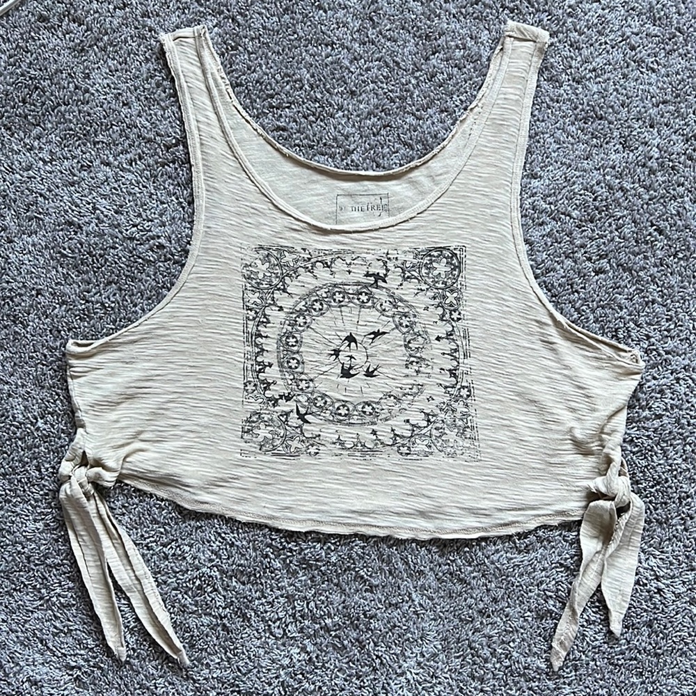 Free People Graphic Tank